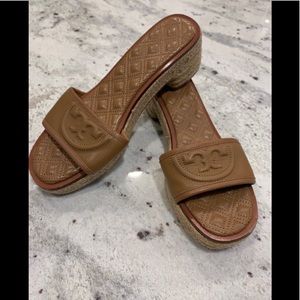 NEW Tory Burch Slide Sandal Leather